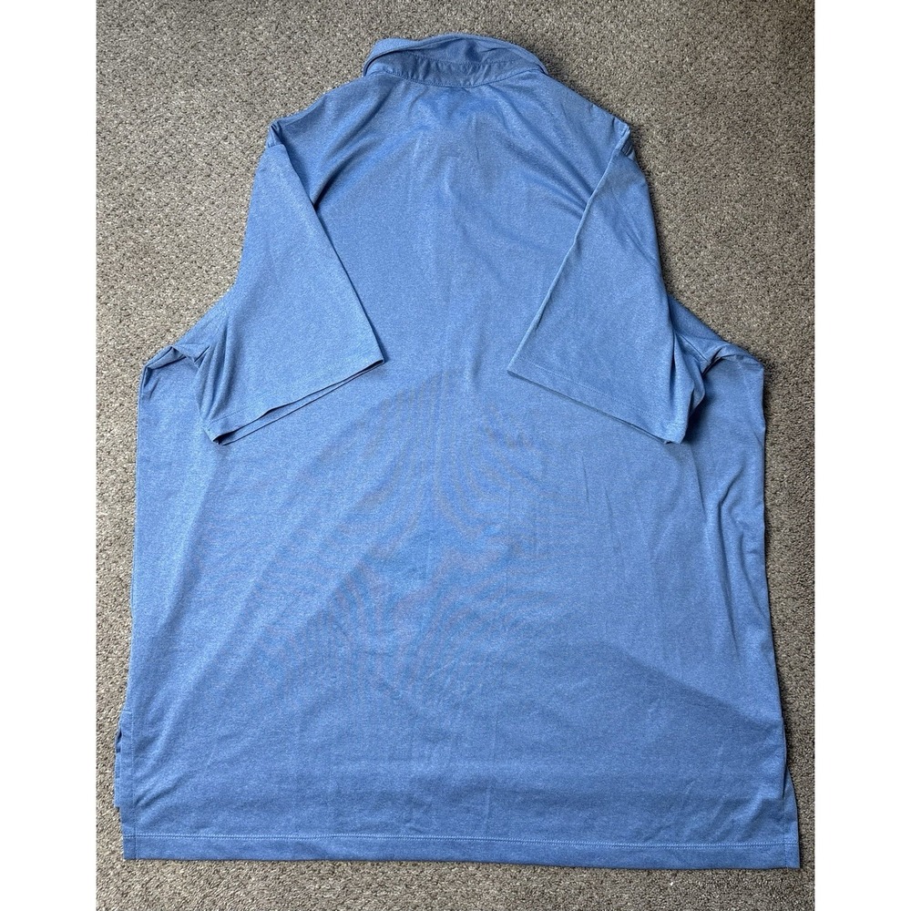 Polo‎ Ralph Lauren Mens XL Performance Shirt Golf Polo Short Sleeve Solid Blue - Picture 4 of 7